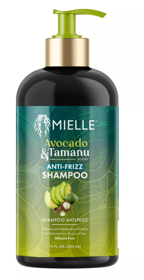 Mielle Avocado & Tamanu Anti Frizz Shampoo 12oz