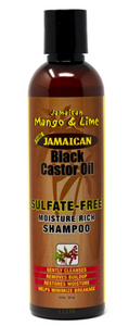 Jamaican  Mango & Lime Black Castor Oil Shampoo 8oz