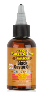Jamaican Mango & Lime Black Castor Oil 2oz
