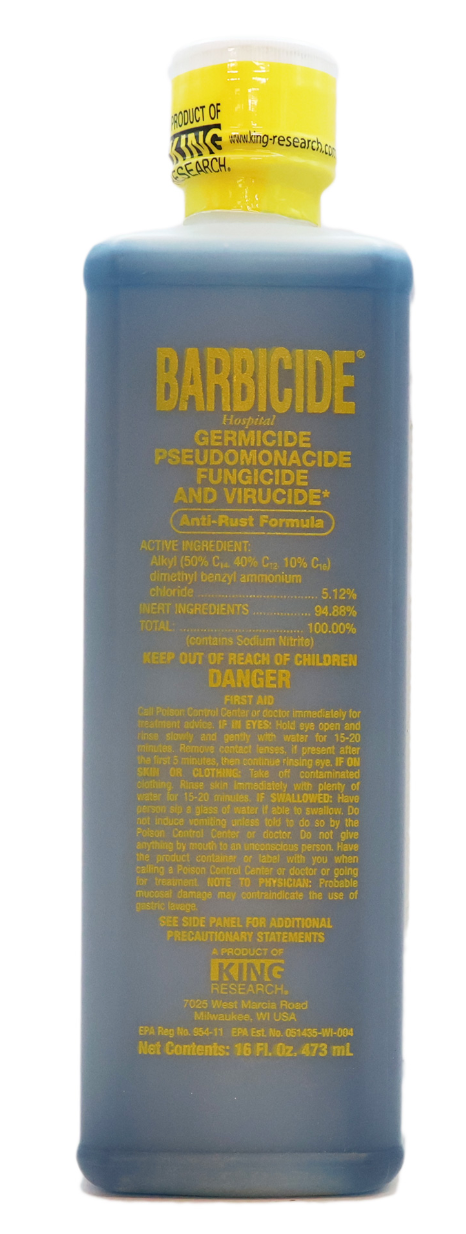 King Barbicide Disinfectant 16oz