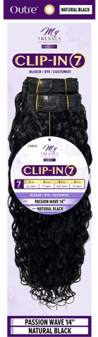 Outre My Tresses - PURPLE LABEL - CLIP-IN Passion Wave