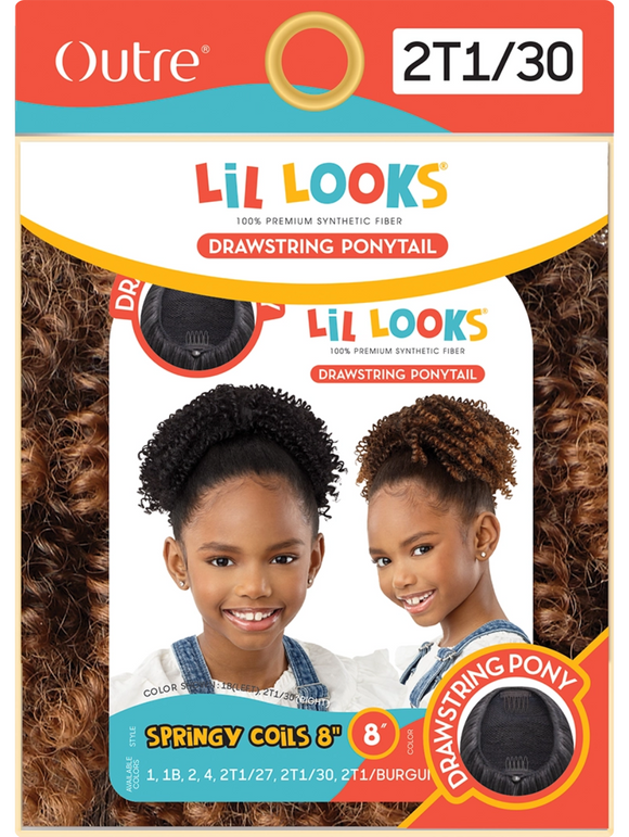 Outre Lil Looks - Drawstring Ponytail - Springy Coils