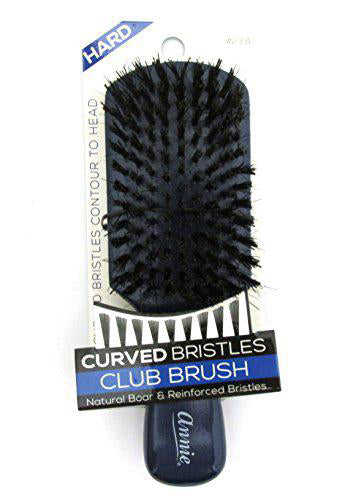Annie Hard Curved Bristles Club Brush 2331 Blue
