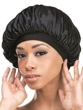 M&M Headgear Black Jumbo Bonnet