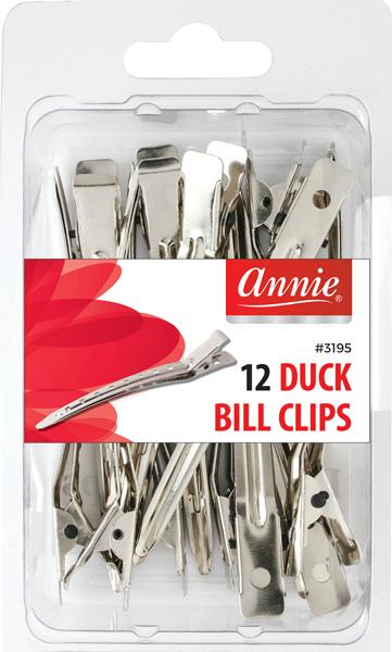 Annie Duck Bill Clips 12pk