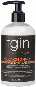 Tgin Quench 3-In-1 Co-Wash Cond & Detangler 13oz