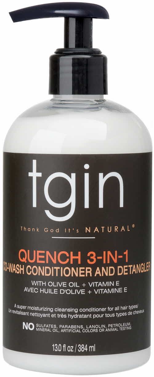 Tgin Quench 3-In-1 Co-Wash Cond & Detangler 13oz