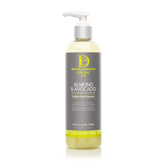 Design Essentials Natural Alm&Avo Shampoo 12oz