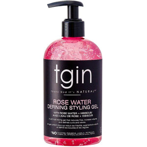 Tgin Rosewater Curl Defining Gel 13oz