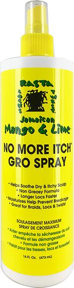 Jamaican Mango & Lime No More Itch Grow Spray 16oz