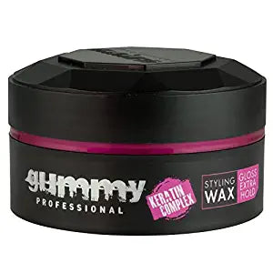 Gummy Hair Styling Wax - Extra Gloss Hold 5oz