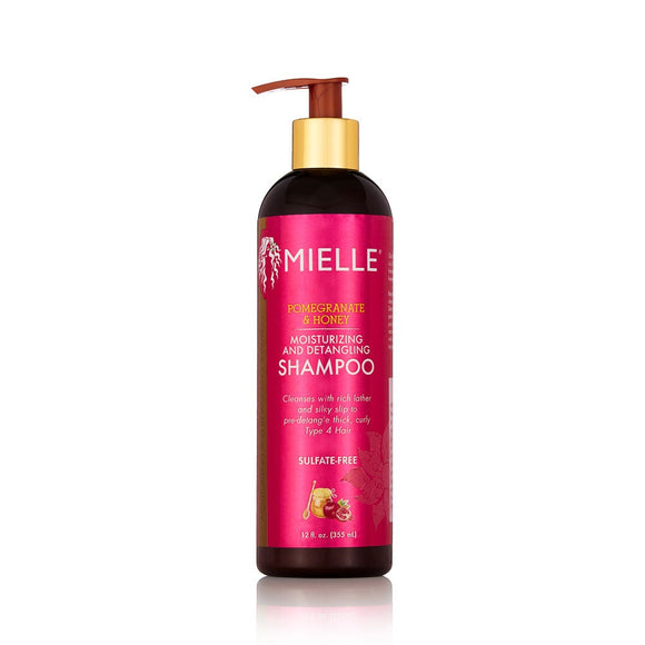 Mielle Pomegranate & Honey Moisturizing and Detangling Shampoo 12oz