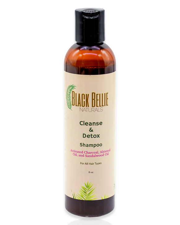 Black Bellie Naturals Cleanse & Detox Shampoo 8oz