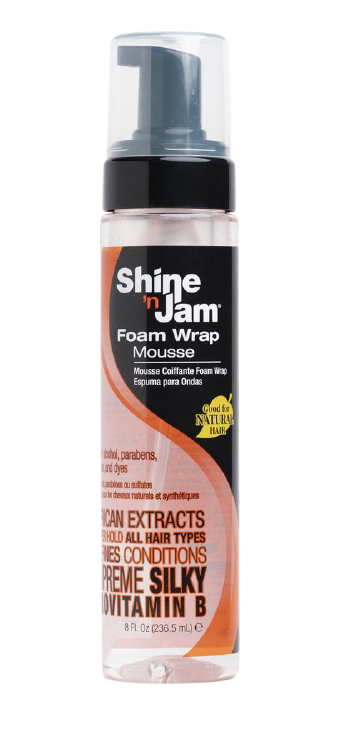 Ampro Shine 'N Jam Supreme Foam Wrap Mousse - 8oz