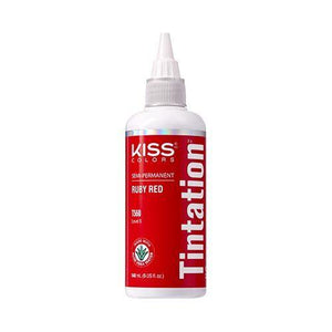 Kiss Tintation Semi-Permanent Hair Color- T560 RUBY RED