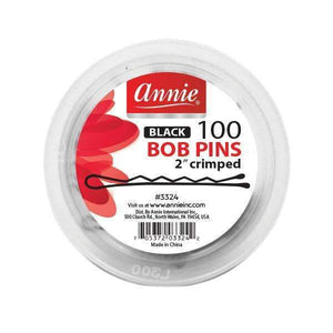 Annie Bobby Pins- Black 100Ct 2"