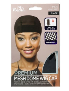Annie Ms Remi Premium Mesh Wig Cap Black
