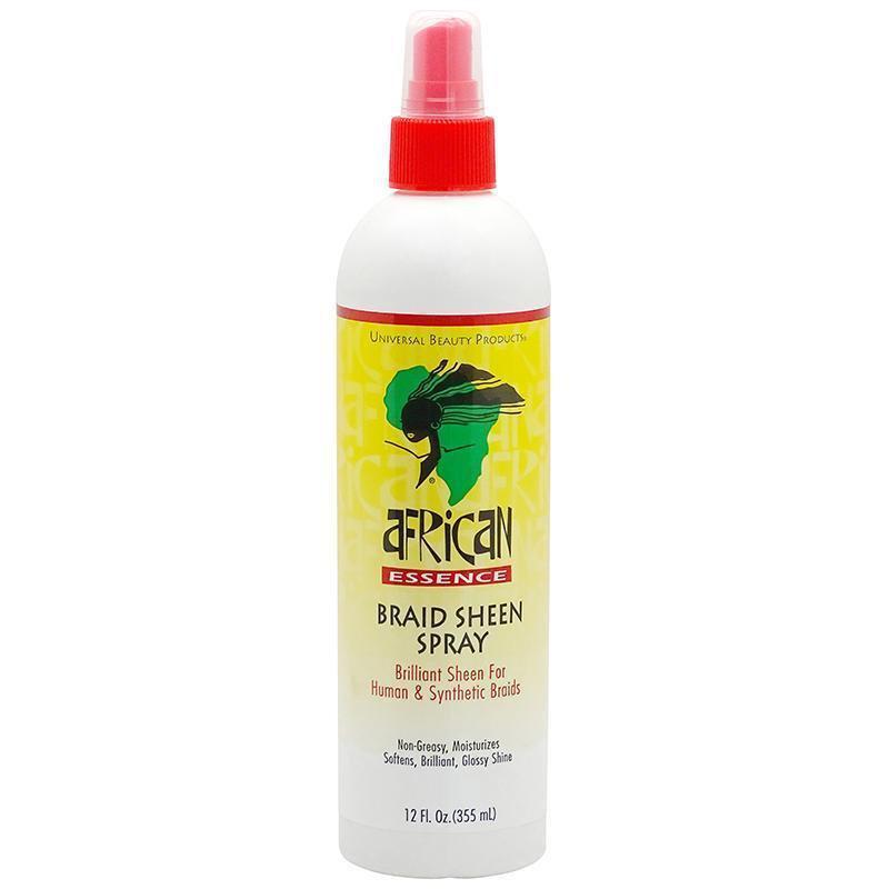 African Essence Braid Sheen Spray 12oz