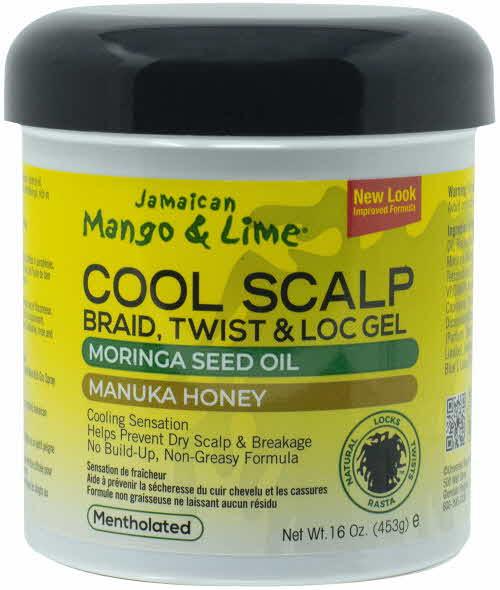 Jamaican Mango & Lime No More Itch Cool Scalp Braid Twist&Lock Gel 16oz