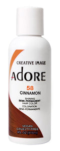 Adore Semi Permanent Hair Color - 58 Cinnamon