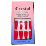 Crystal Collection Press On Nails - MATTE COLORS
