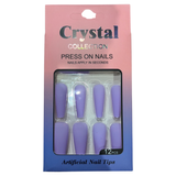 Crystal Collection Press On Nails - MATTE COLORS