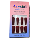 Crystal Collection Press On Nails - MATTE COLORS