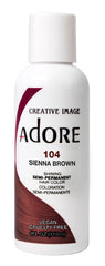Adore Semi Permanent Hair Color - 104 Sienna Brown