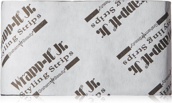 Wrapp-It Jr. Styling Strips Black